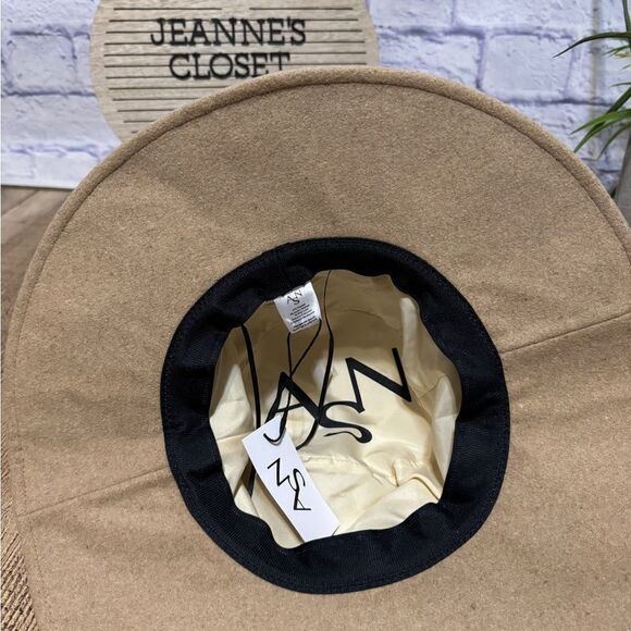 ASN THE HARPER Women’s Cowboy Style Floppy Hat Tan OSFM New With Tags packable main image 8